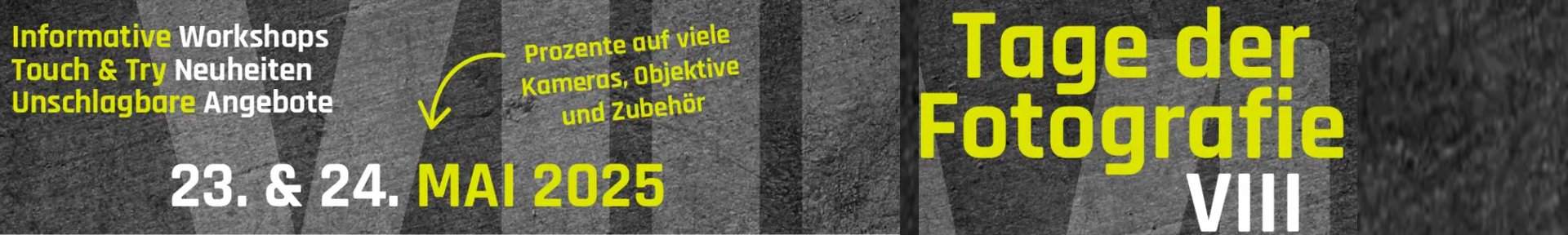 Tage der Fotografie VIII (sagafoto Foto Studiotechnik und Studioausstattung)