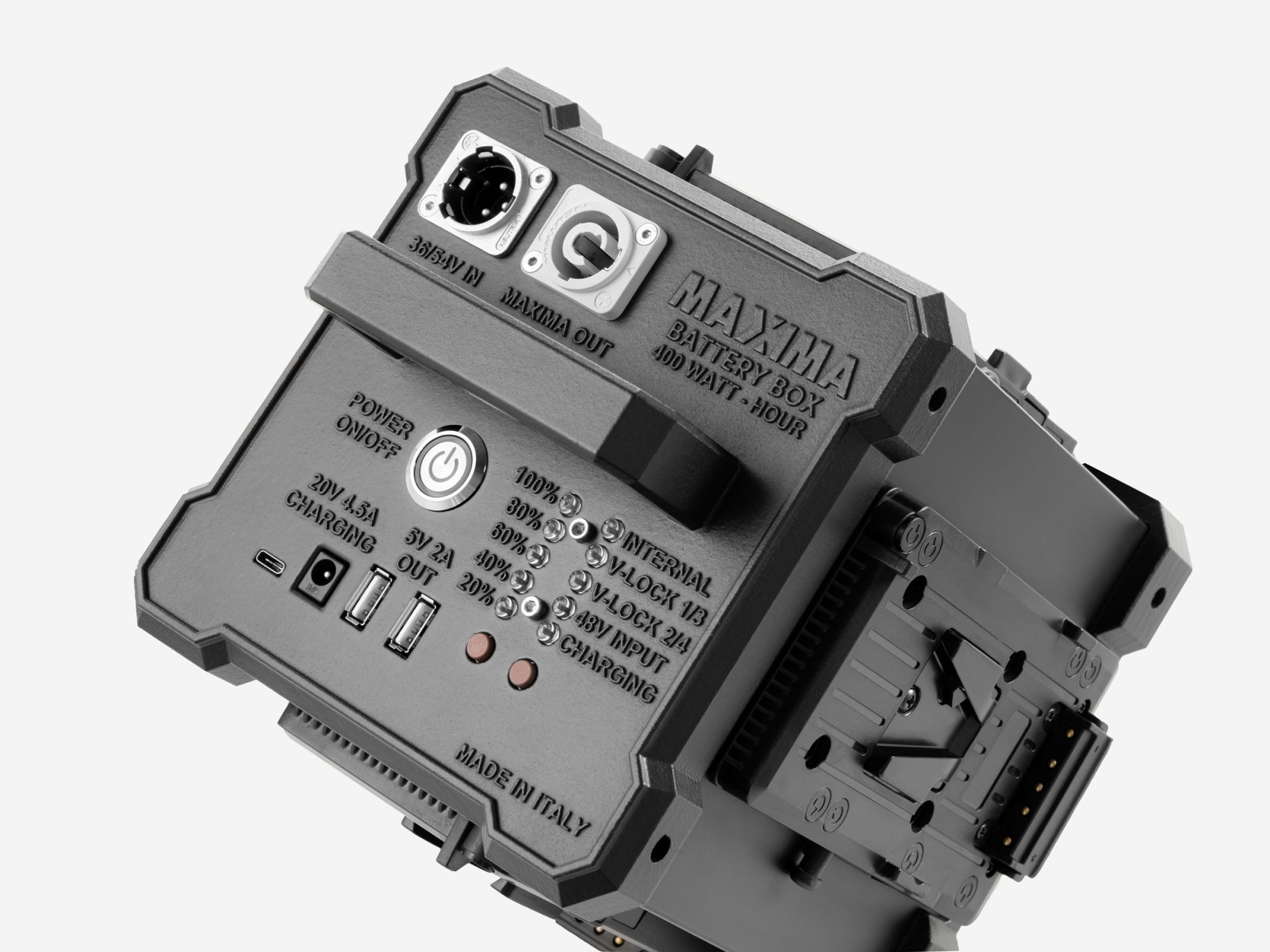 Maxima Battery Box LED Akku Station Die ist ein tragbarer