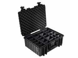B&W Typ 6000-B B&W Outdoorcase Koffer RPD (variable Facheinteilung)  (sagafoto Foto Studiotechnik und Studioausstattung)