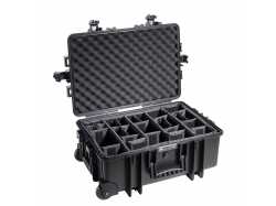 B&W Typ 6700-B B&W Outdoorcase Trolleys RPD (variable Facheinteilung)  (sagafoto Foto Studiotechnik und Studioausstattung)