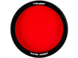 Profoto Clic Gel Scarlett Profoto C1 Smartphone Flash Clic für C1 Plus & A-Serie  (sagafoto Foto Studiotechnik und Studioausstattung)
