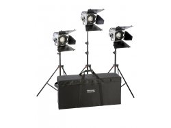 Hedler Triple Kit LED 1400 Hedler Sets   (sagafoto Foto Studiotechnik und Studioausstattung)