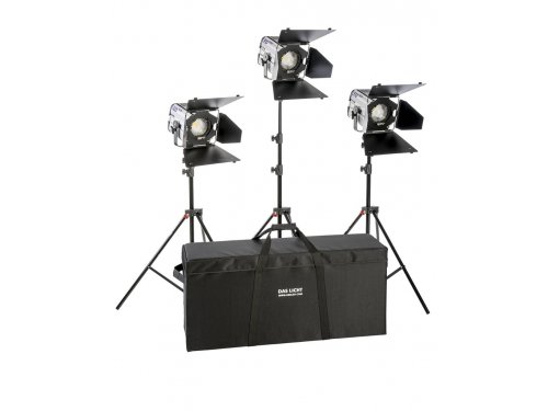 Hedler Triple Kit LED 1400 Hedler Sets   (sagafoto Foto Studiotechnik und Studioausstattung)