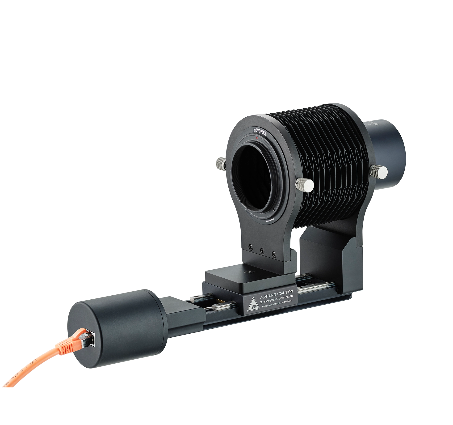 Novoflex STACKPRO 1 Canon EOSR-90 NOVOFLEX Novoflex  Makrofotografie Elektronischer Einstellschlitten  (sagafoto Foto Studiotechnik und Studioausstattung)