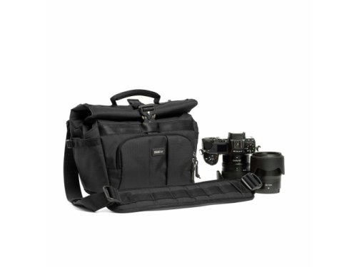 Think Tank Photo FocusPoint Crossbody 8L Asphalt Black Think Tank Photo Schultertaschen   (sagafoto Foto Studiotechnik und Studioausstattung)